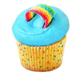 Rainbow Cupcake