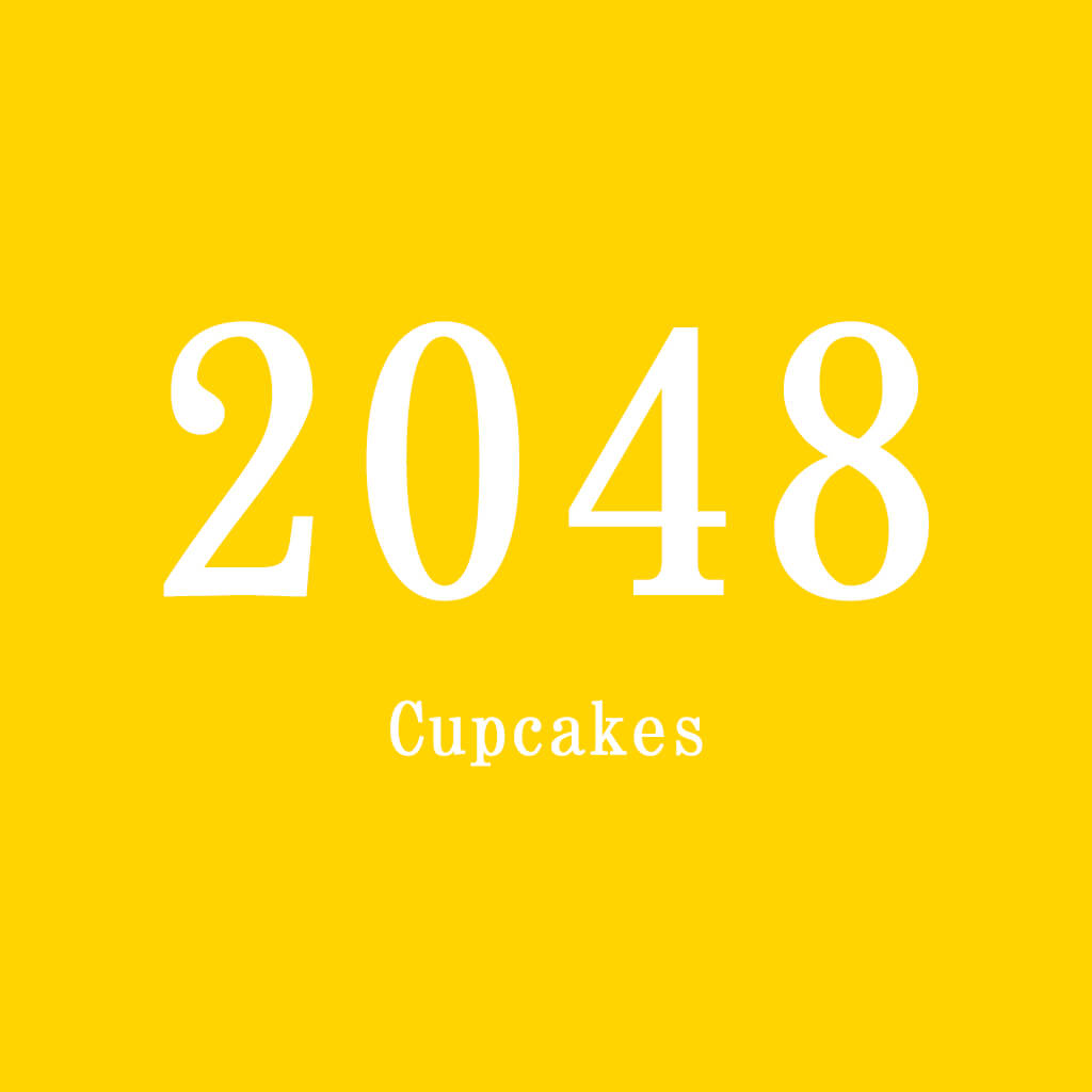 2048 Cupcakes: Juego de puzles adictivo con dulces delicias